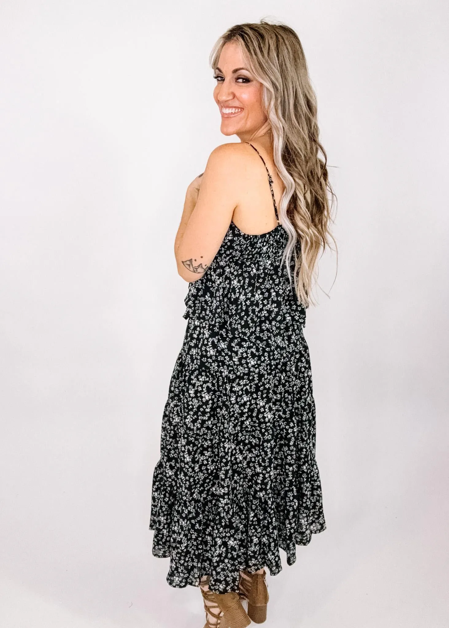 Ditsy Floral Ruffle Set