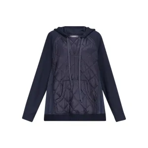 Ether Misto Quilted Hooded Anorak Top