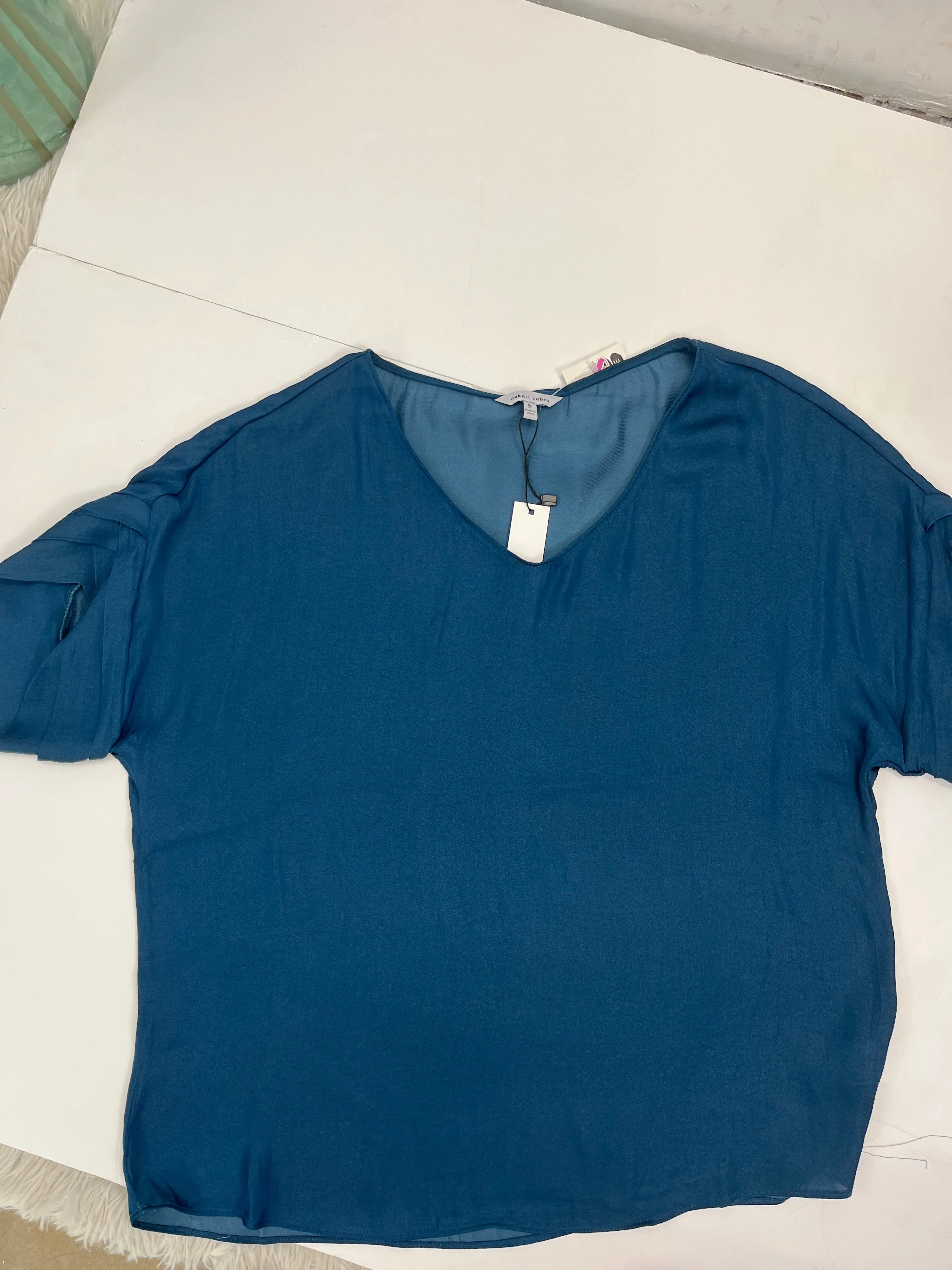 Flow Girl- V Neck Satin Top