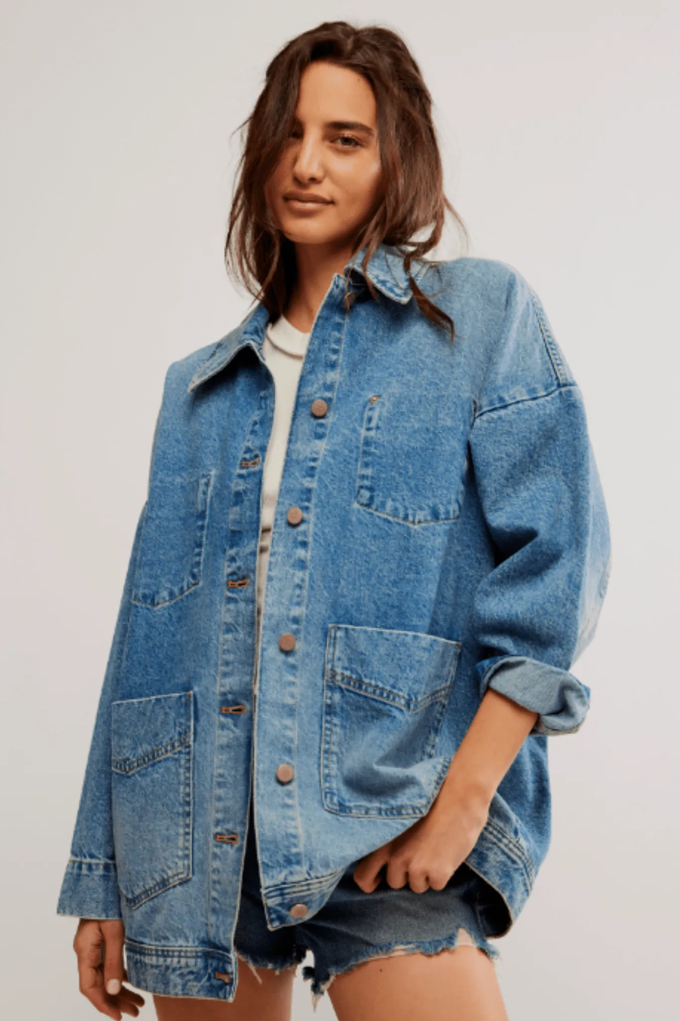 Free People: Avery Denim Jacket