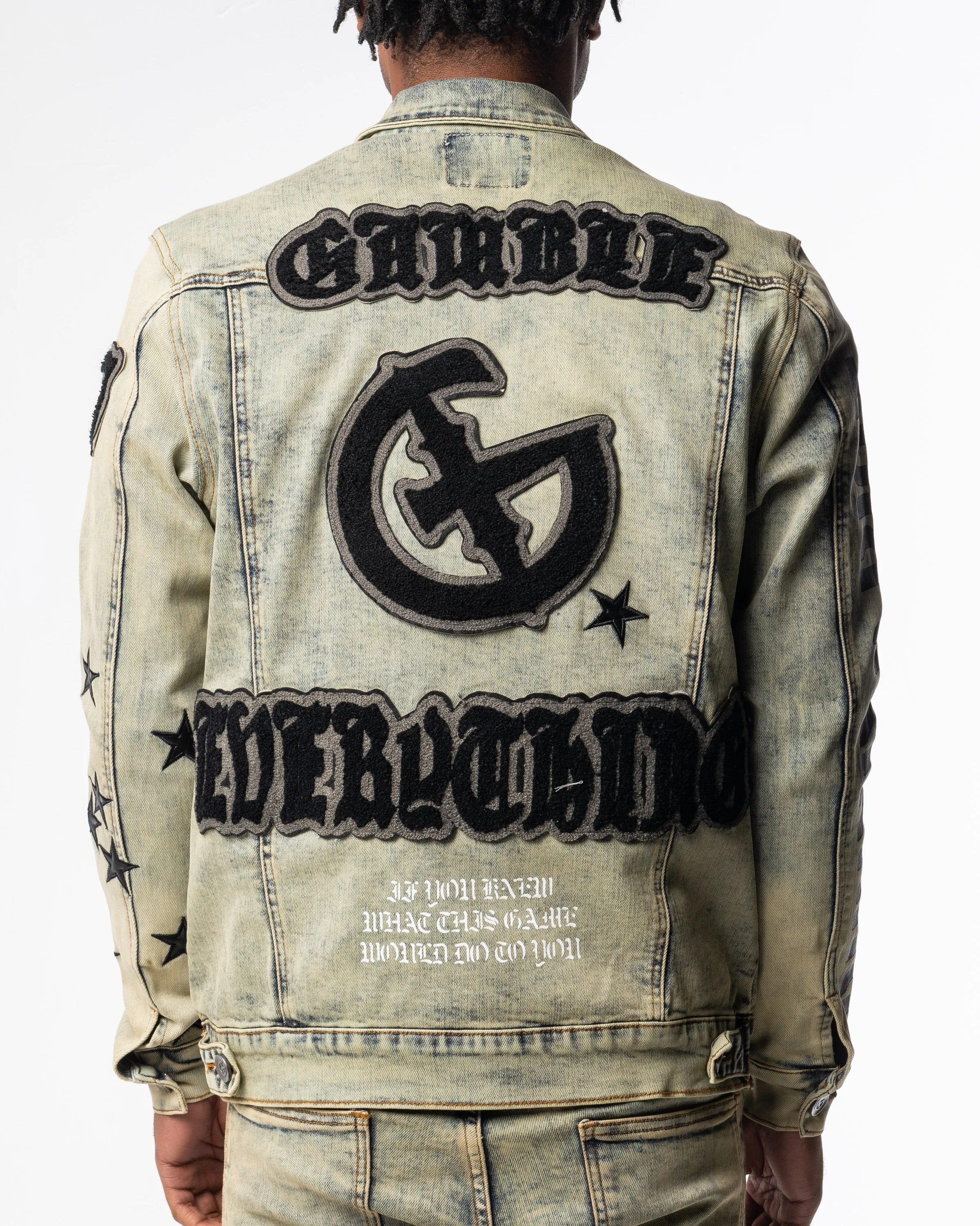 GAMBLE EVERYTHING JACKET (WHEAT WASH)