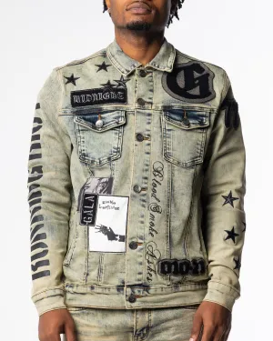 GAMBLE EVERYTHING JACKET (WHEAT WASH)