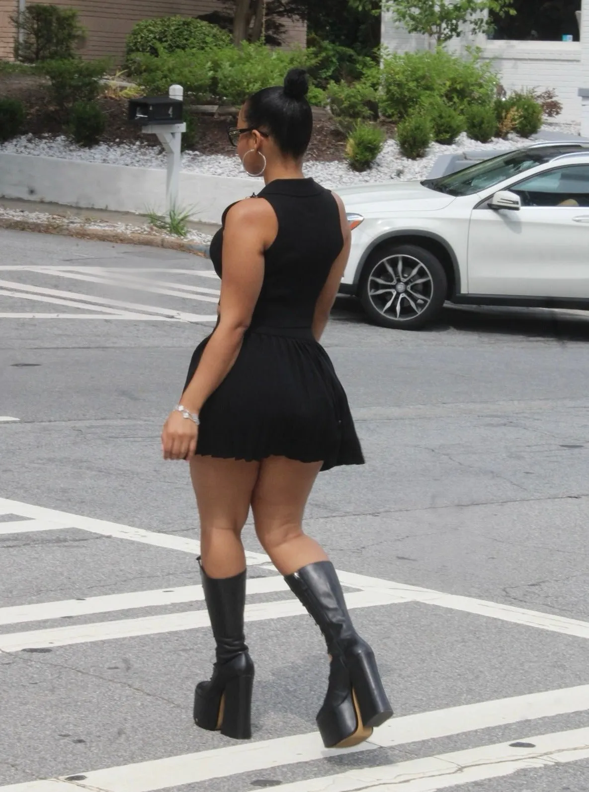 GAME ON SKIRT SET- BLACK