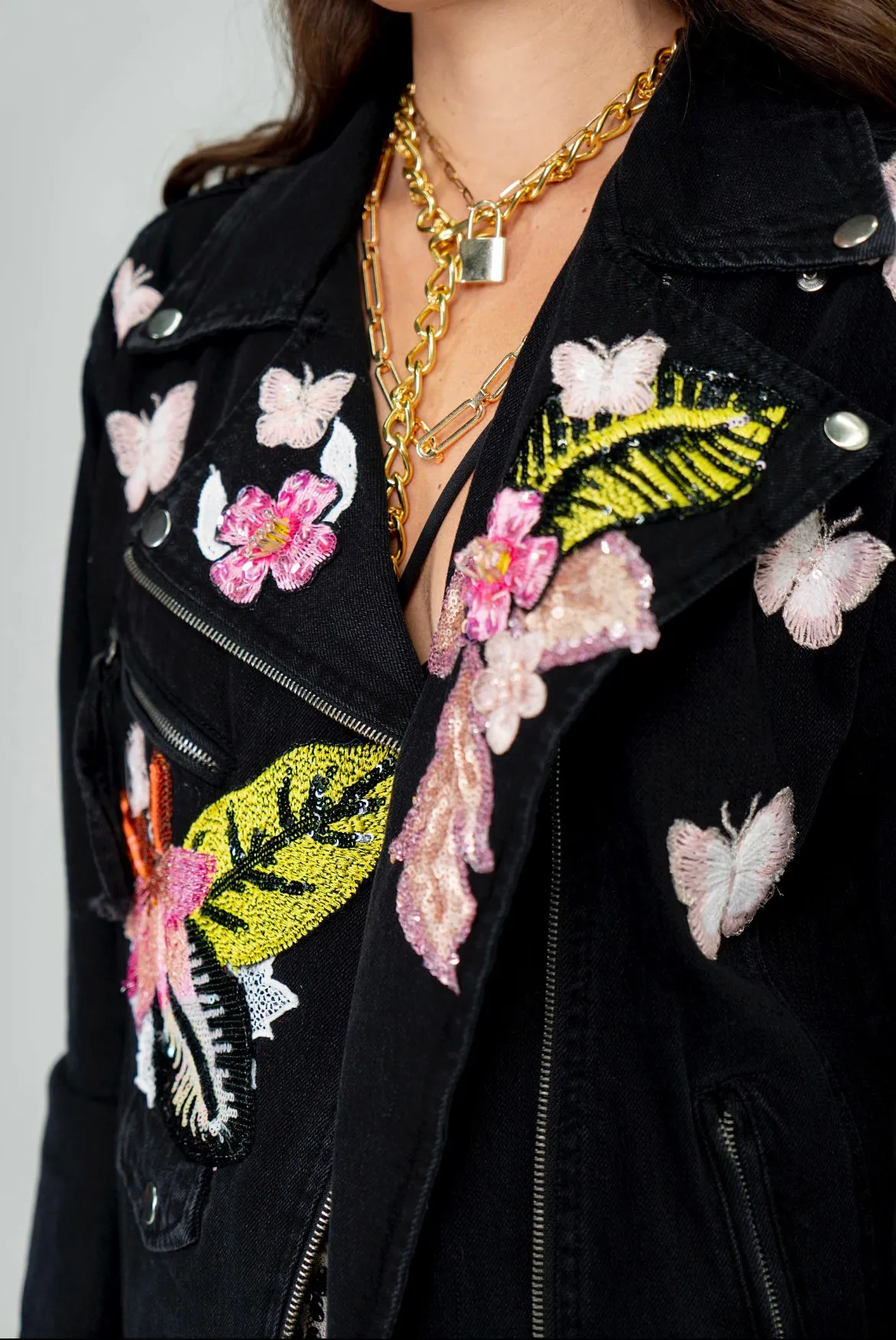 Ganesh biker Jacket