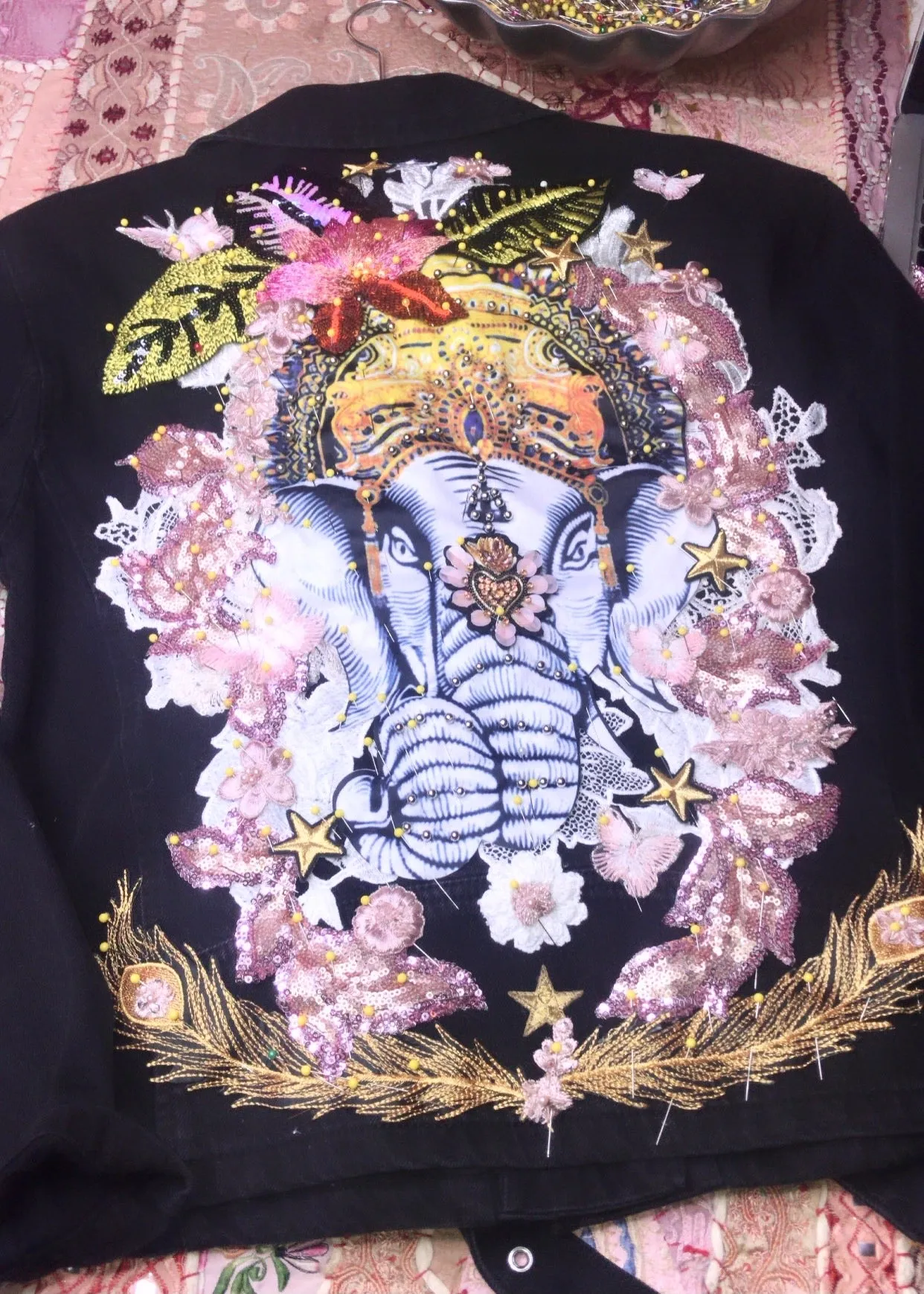 Ganesh biker Jacket