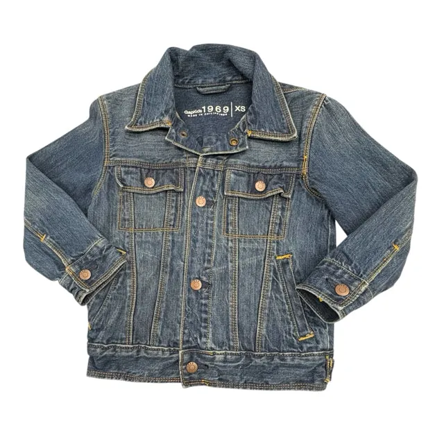 Gap Kids Girl's Denim JACKET Lighter Size 5