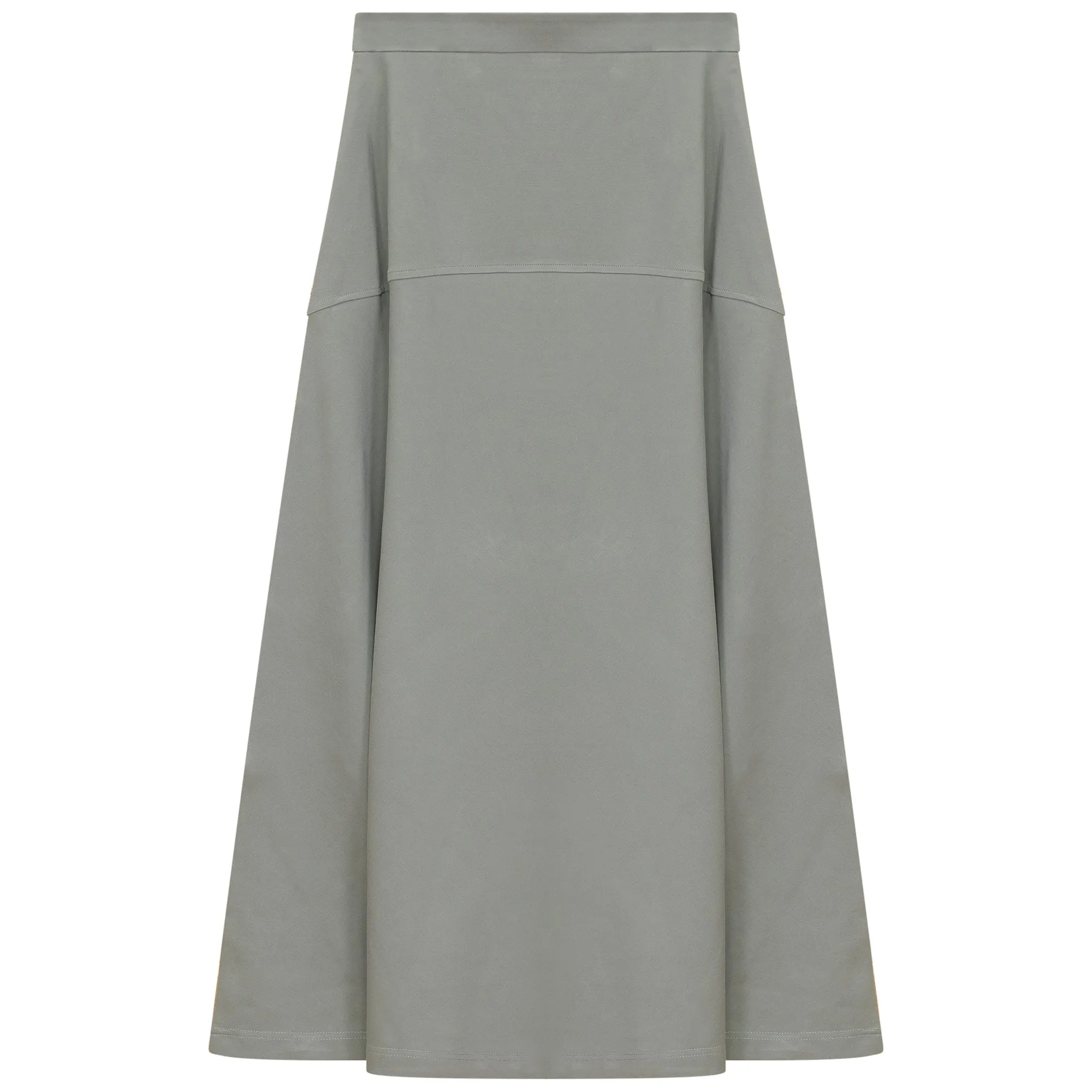 Gem A-Line Skirt in Iceberg Green
