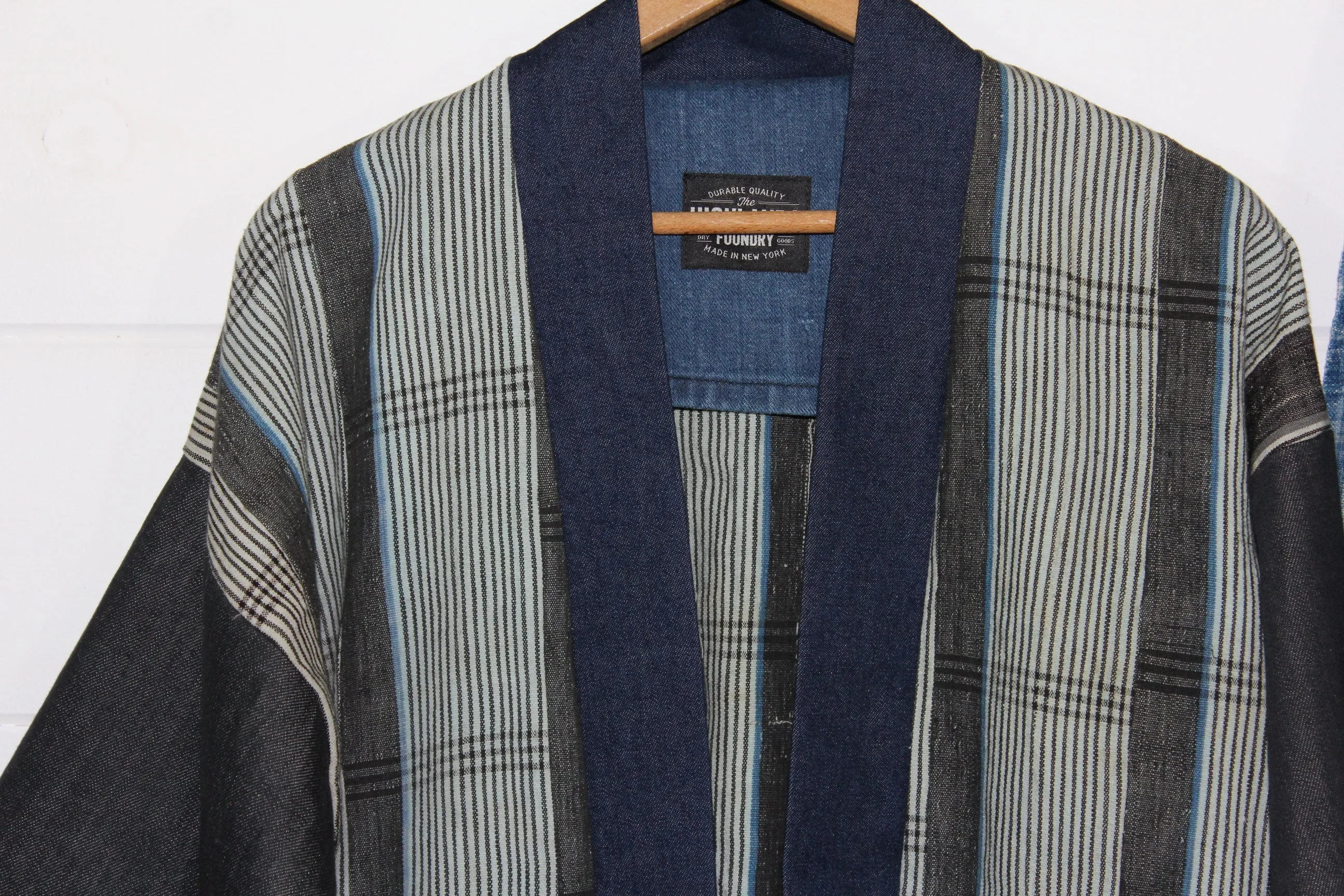 Indigo   Denim Haori Jacket