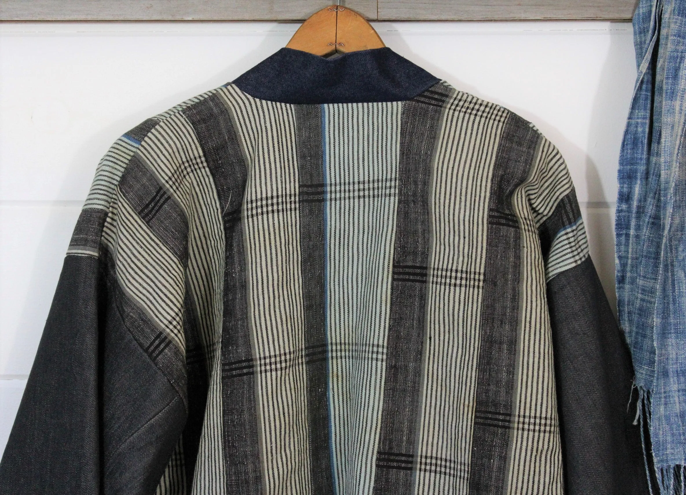 Indigo   Denim Haori Jacket