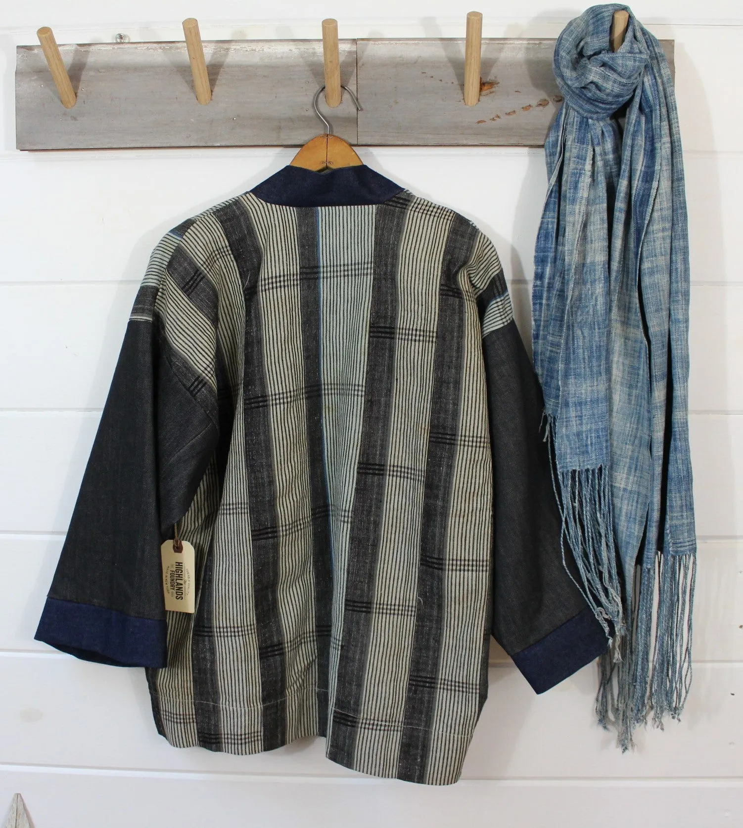 Indigo   Denim Haori Jacket