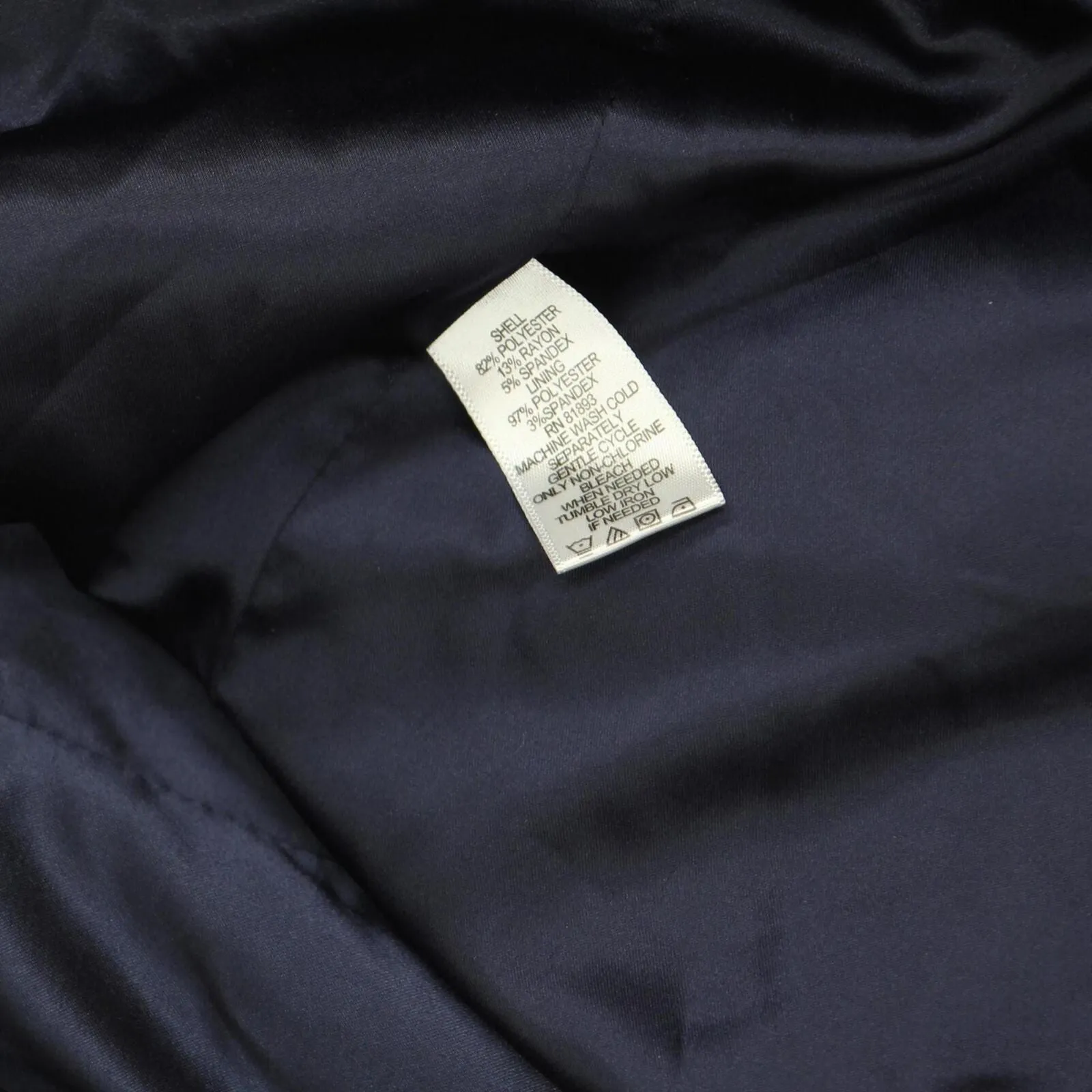 Isaac Mizrahi Live! Womens Knit Trench Coat A273647 Dark Navy Blue 14