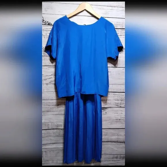 Jamboree Hawaiian Outfit Set size 6 in Blue Tropical Vacation Resort Relaxation