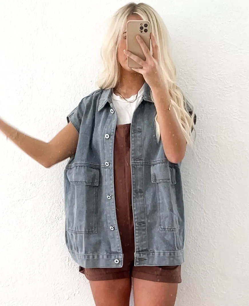 Jaxon Denim Vest