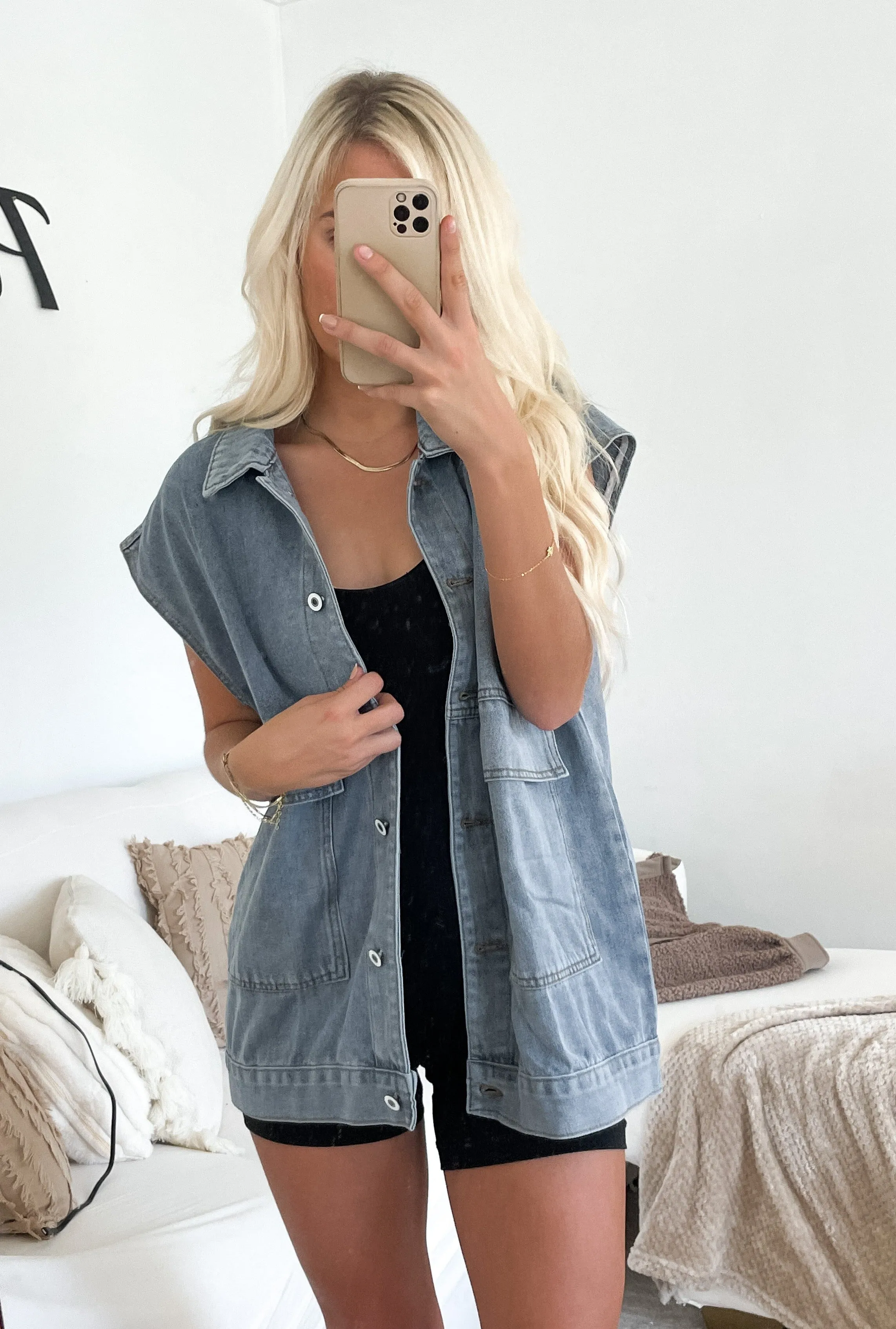 Jaxon Denim Vest