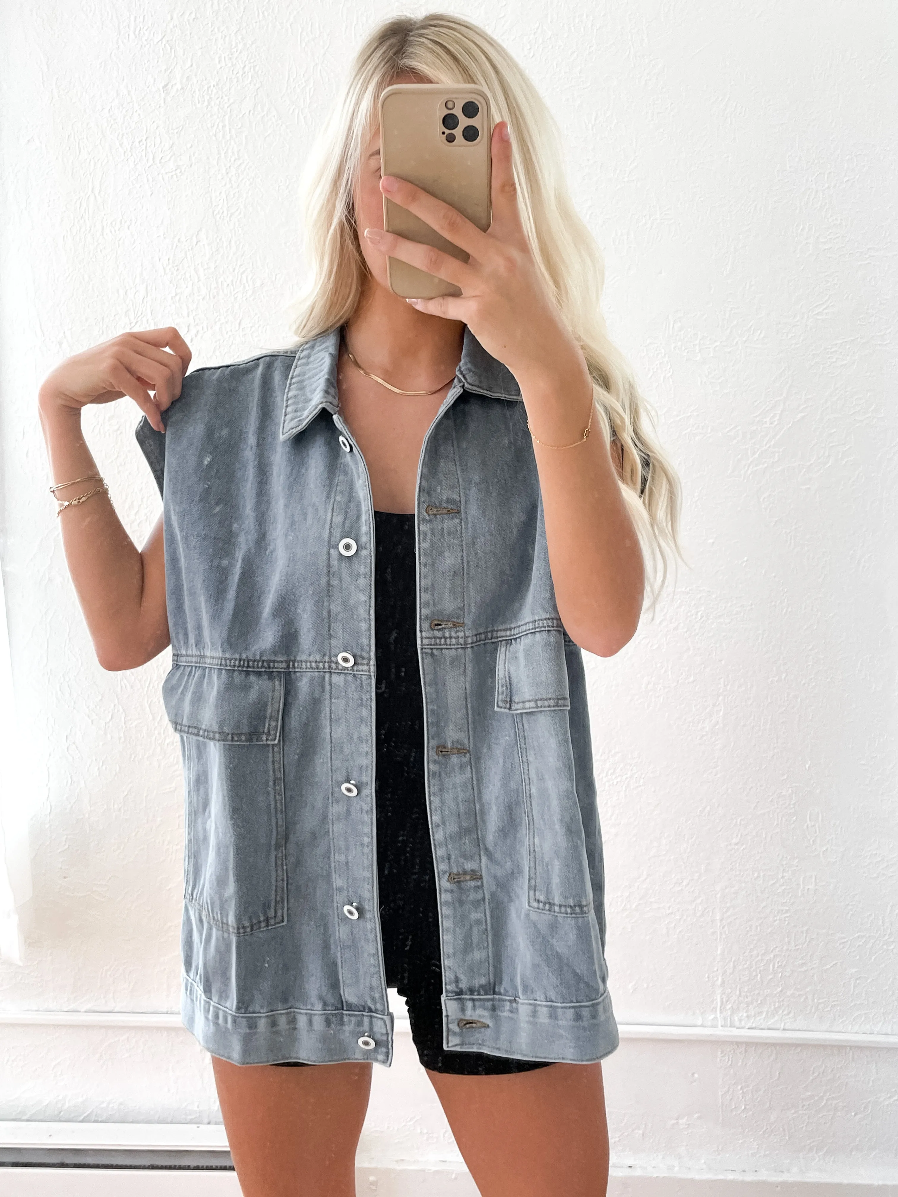 Jaxon Denim Vest