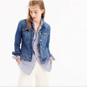 J.Crew classic denim jacket