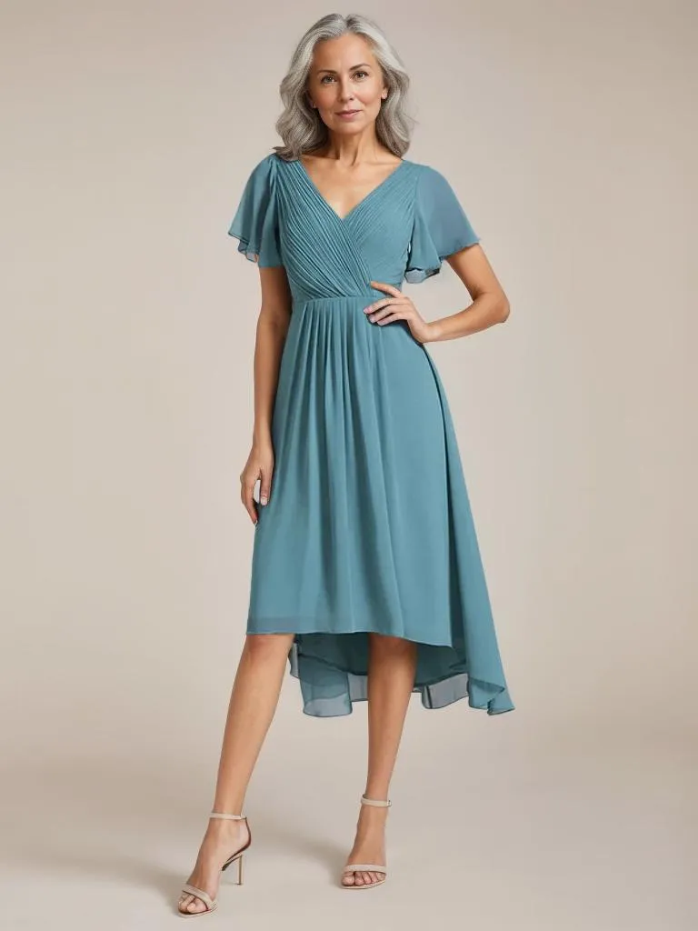 Jerry plus size summer bridesmaid dress