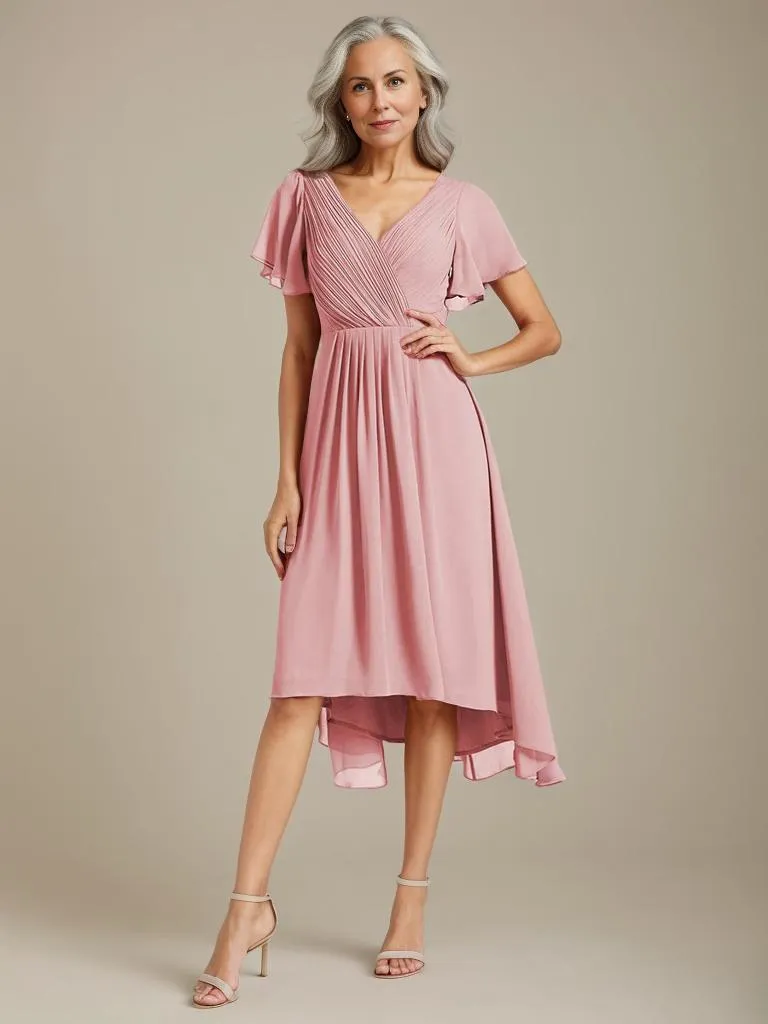 Jerry plus size summer bridesmaid dress