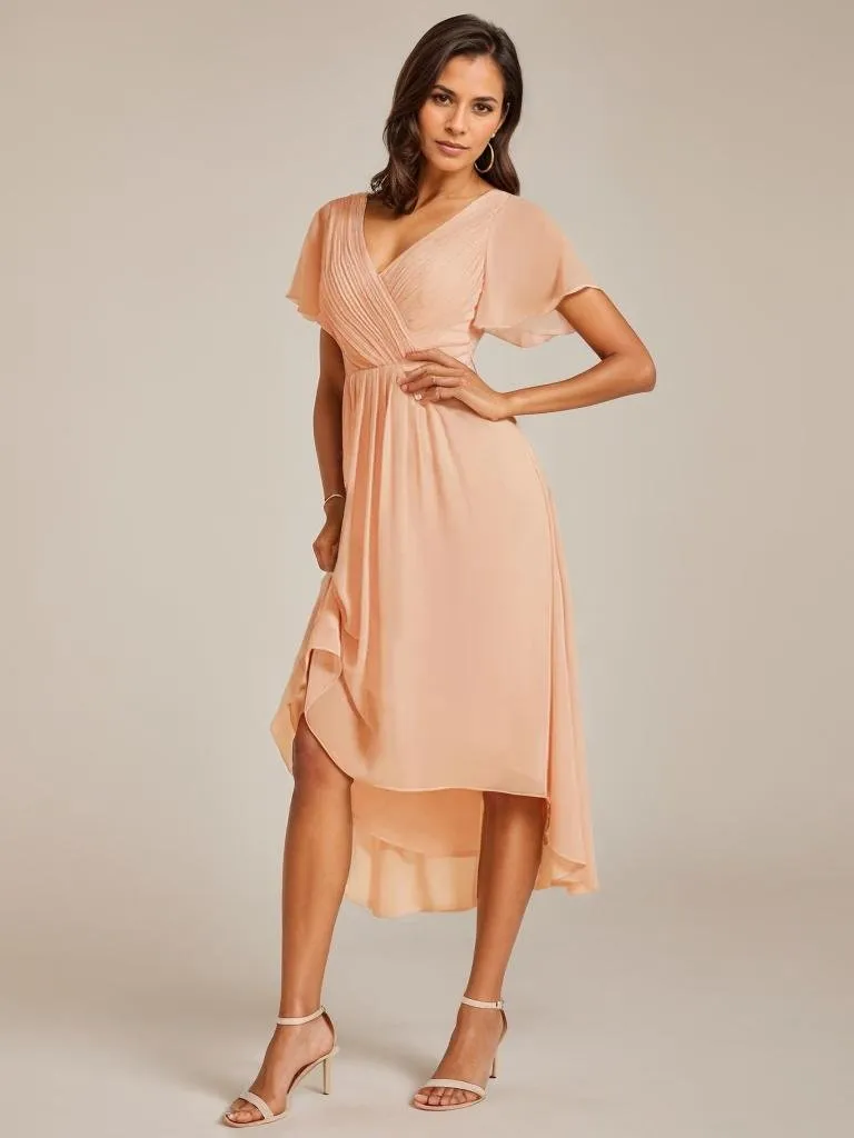 Jerry plus size summer bridesmaid dress