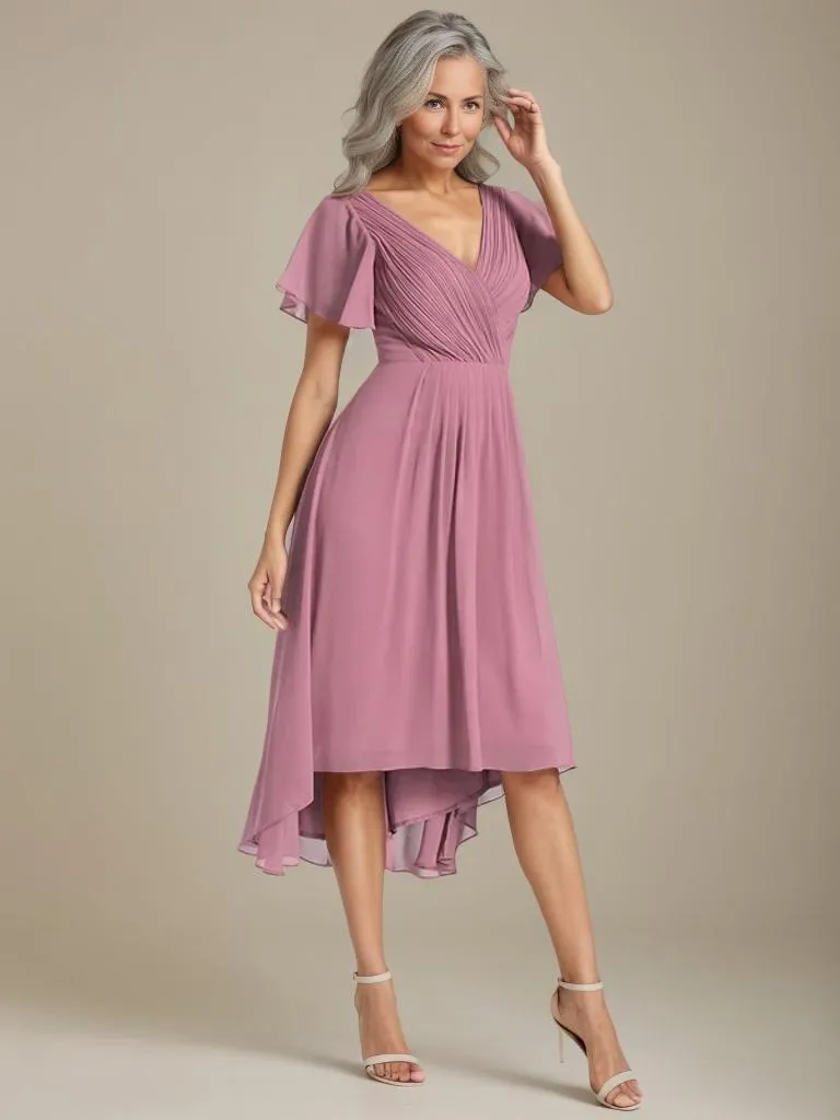 Jerry plus size summer bridesmaid dress