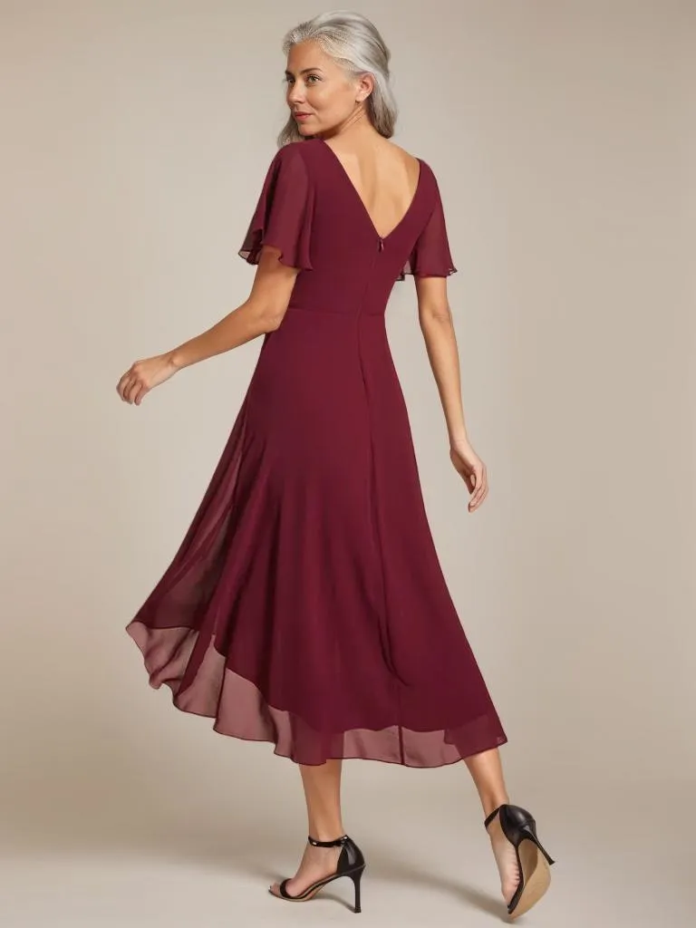 Jerry plus size summer bridesmaid dress