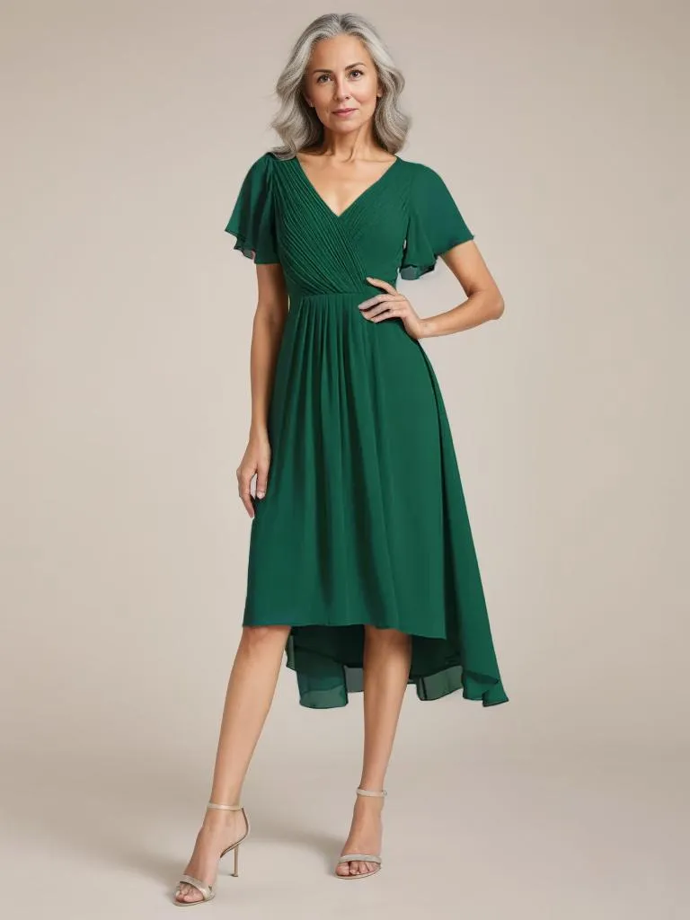 Jerry plus size summer bridesmaid dress
