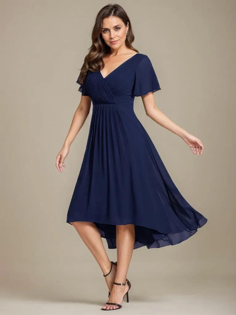 Jerry plus size summer bridesmaid dress
