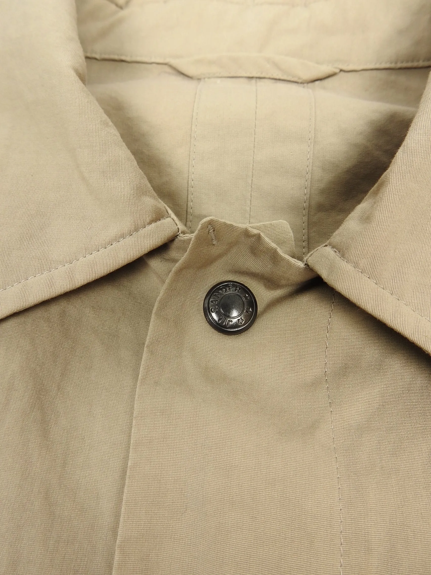 Jil Sander Brown Trench Coat Size 50