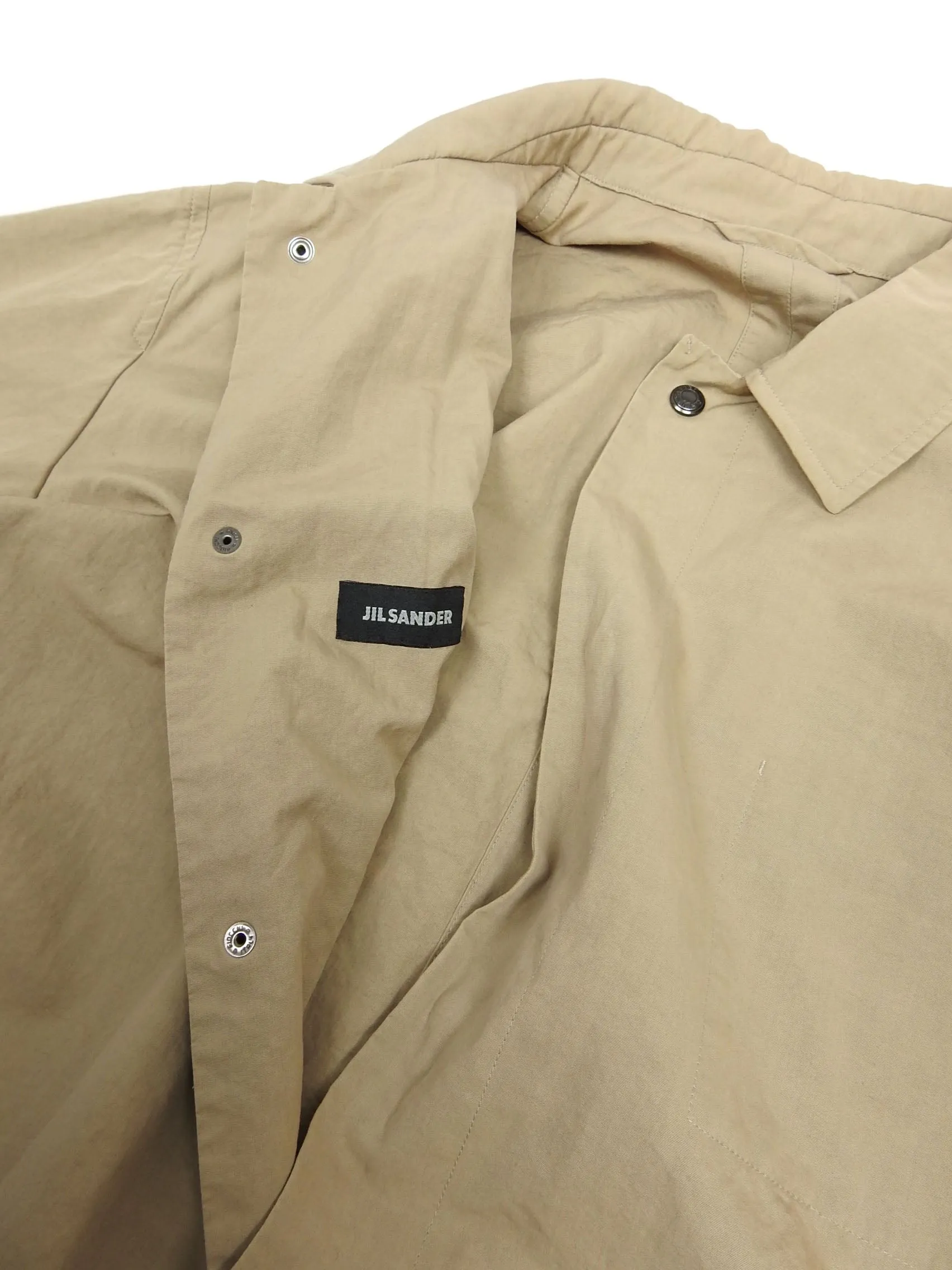 Jil Sander Brown Trench Coat Size 50