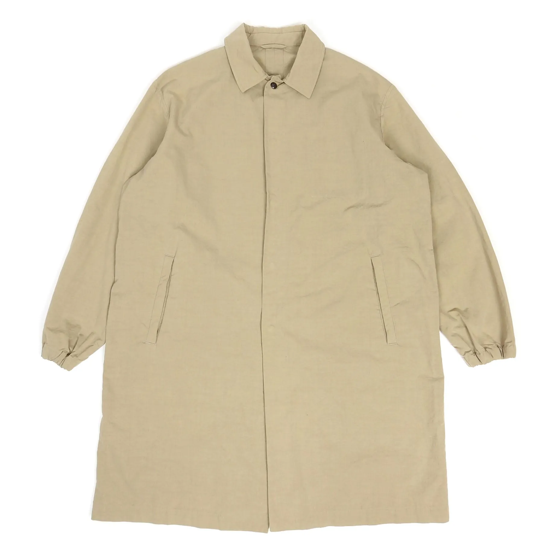 Jil Sander Brown Trench Coat Size 50