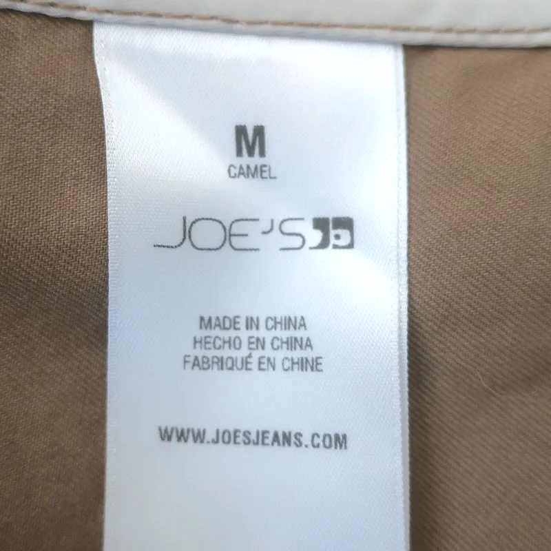 Joe's Jeans x Andrea's Lookbook Coco Trench Coat Camel Size Medium NEW