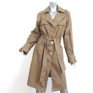 Joe's Jeans x Andrea's Lookbook Coco Trench Coat Camel Size Medium NEW