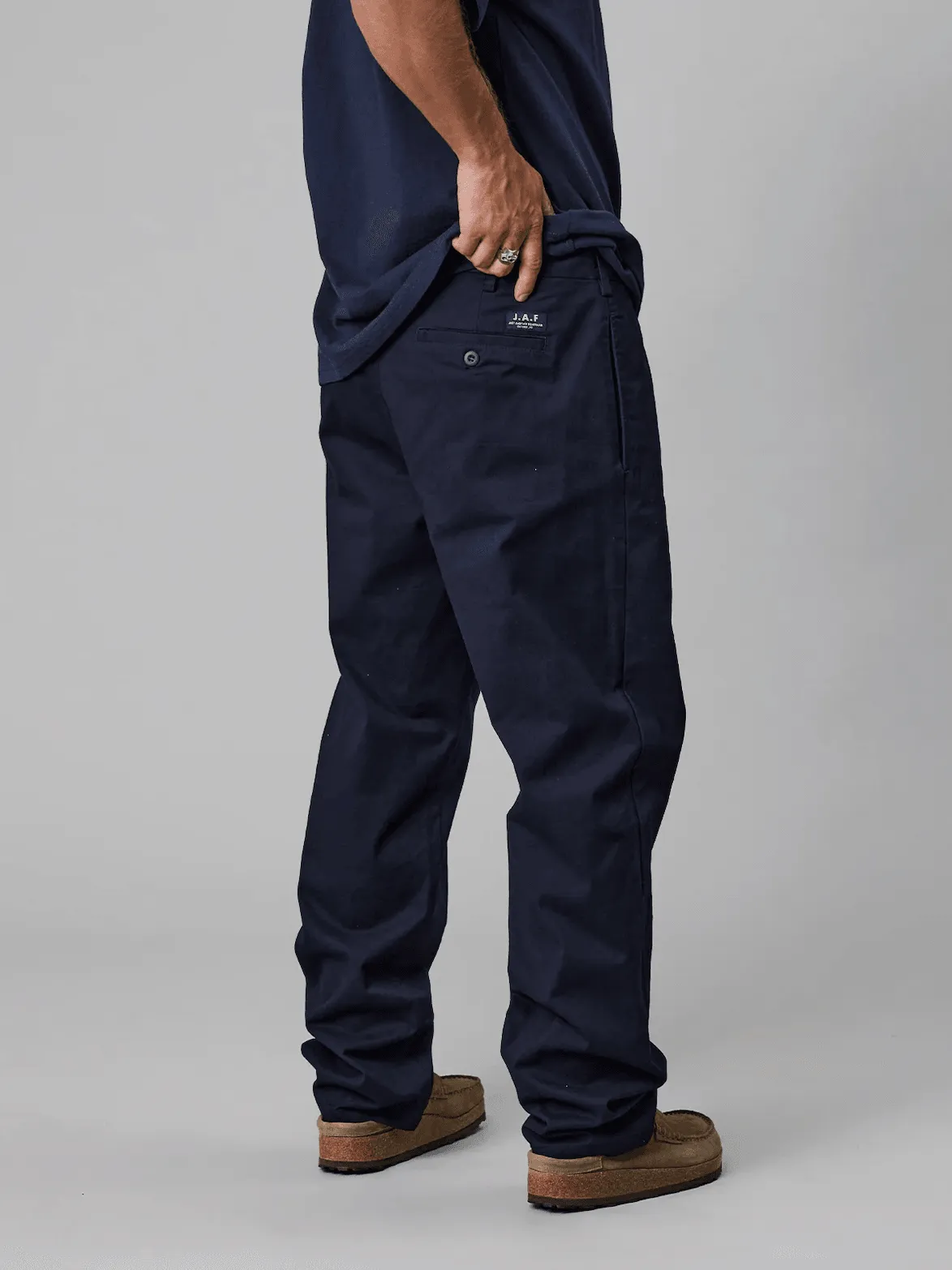 JUST ANOTHER FISHERMAN Charter Pants - Squid Ink
