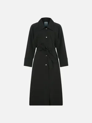 Lam Trench Coat - Black