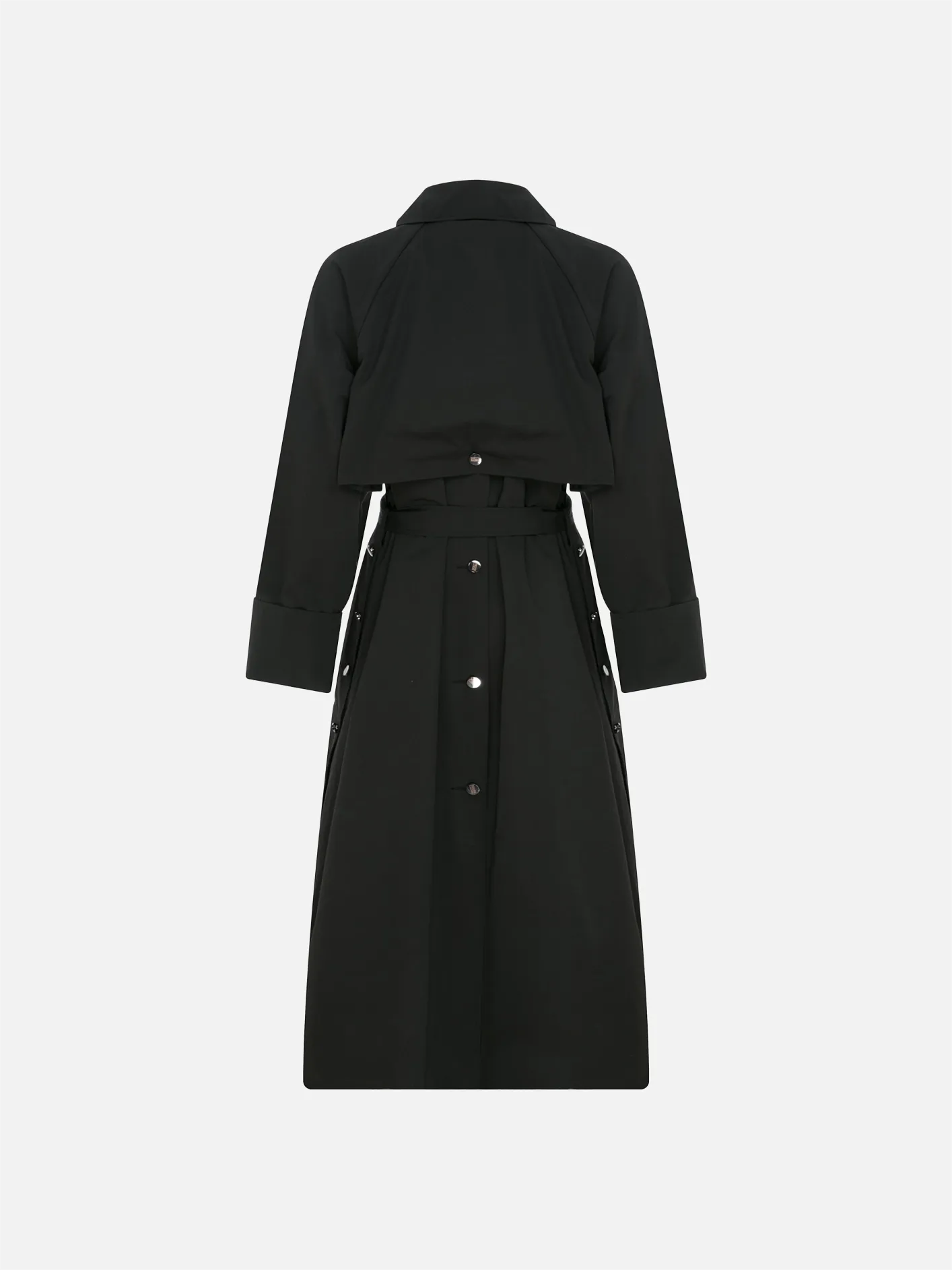 Lam Trench Coat - Black