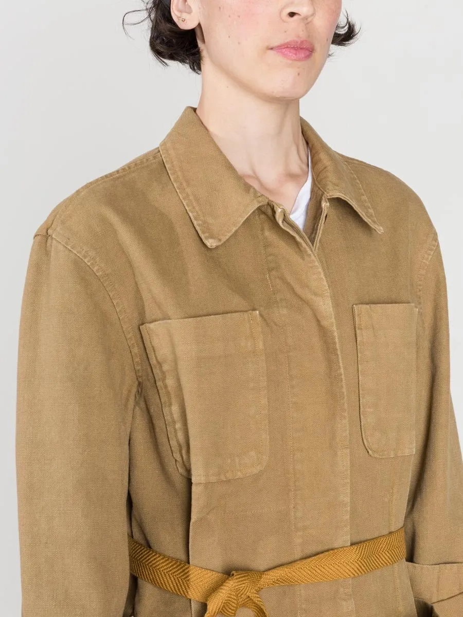 laz trench coat - ochre