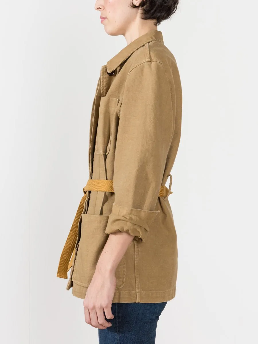 laz trench coat - ochre