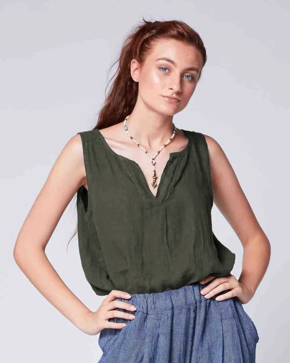 Linen Popover Tank