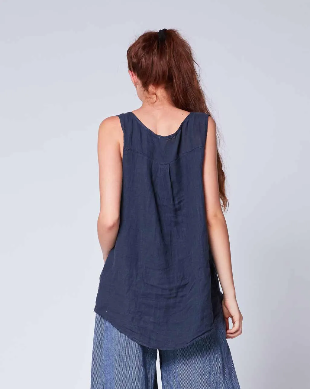 Linen Popover Tank