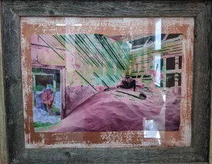 Lino Meoli, "Hanafi in Diamond Mine with Lion"