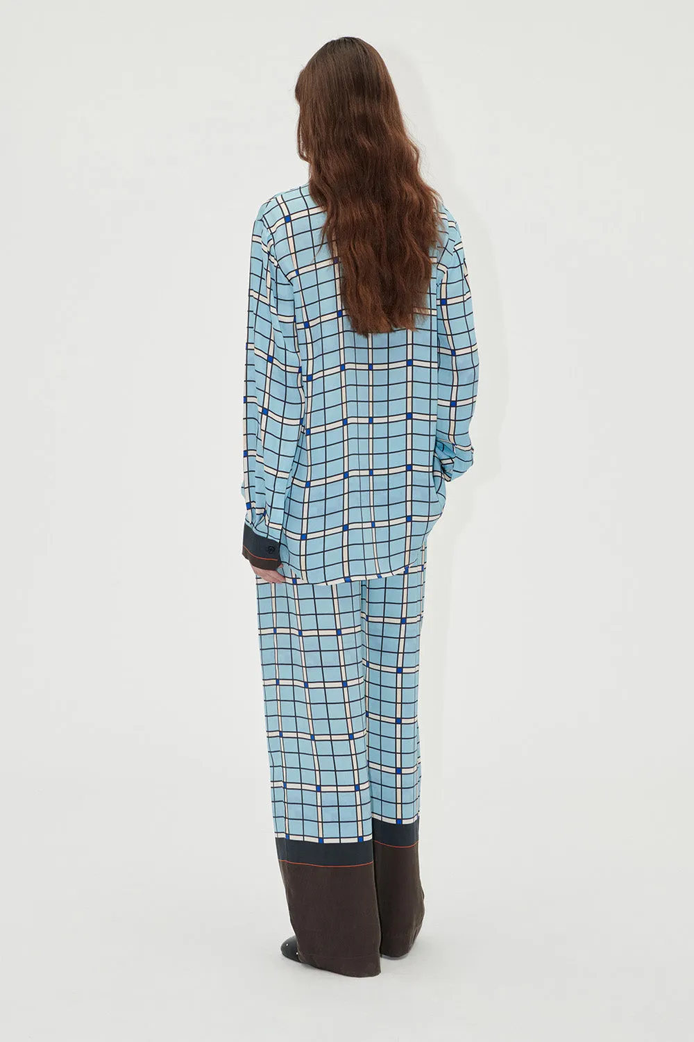 Long Sleeve Shirt, Window Check
