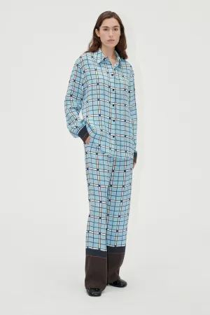 Long Sleeve Shirt, Window Check