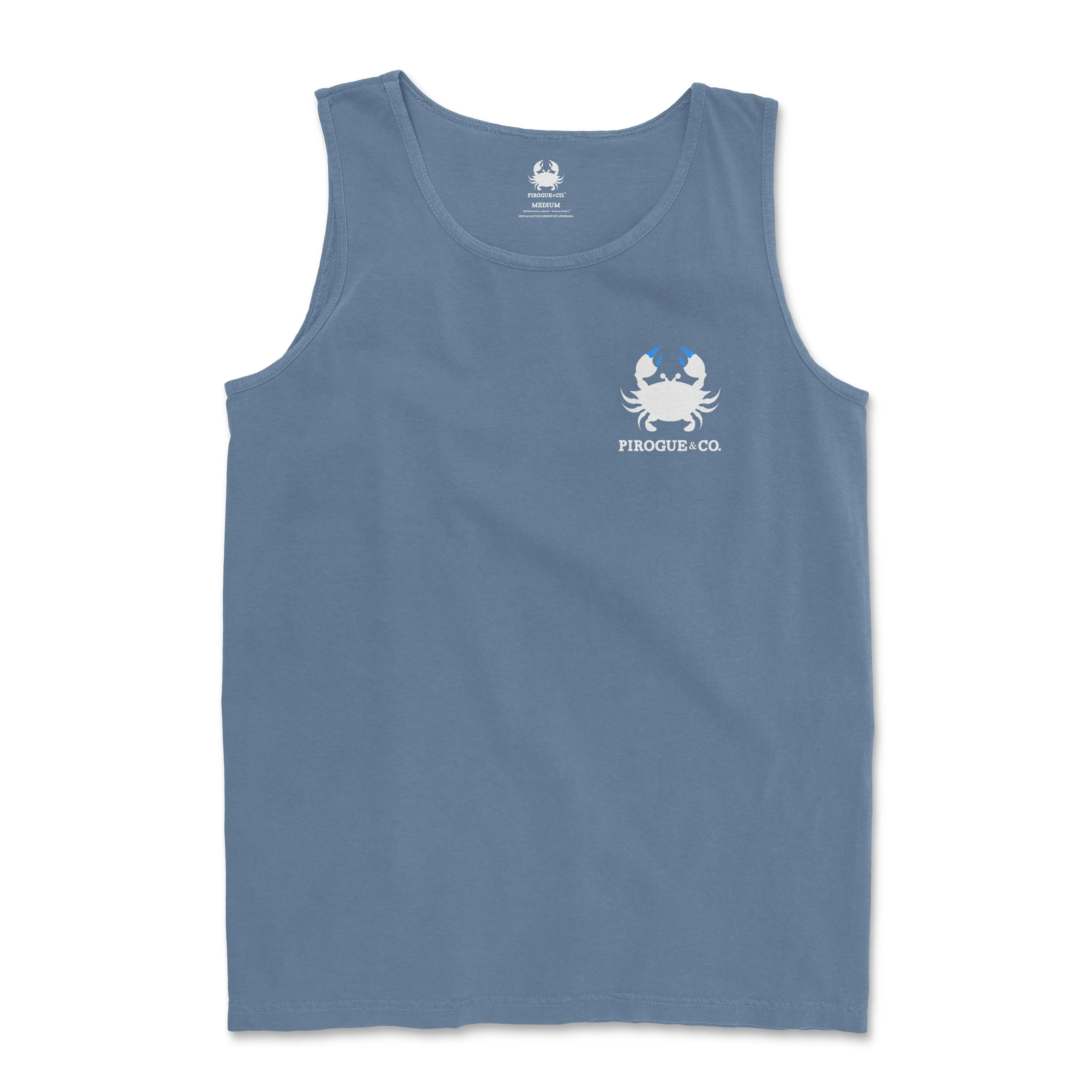 Louisiana Living Tank | Steel Blue