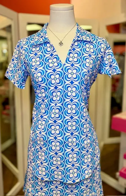 LuLu B Collar Top DGPT