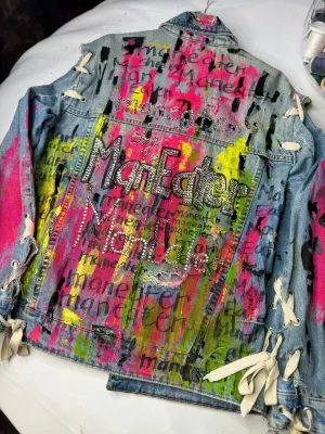 ManEATER handpainted Jacket