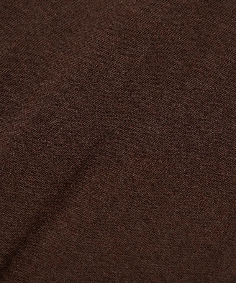 MCC Women's V-Neck Knit Cardigan - Brown