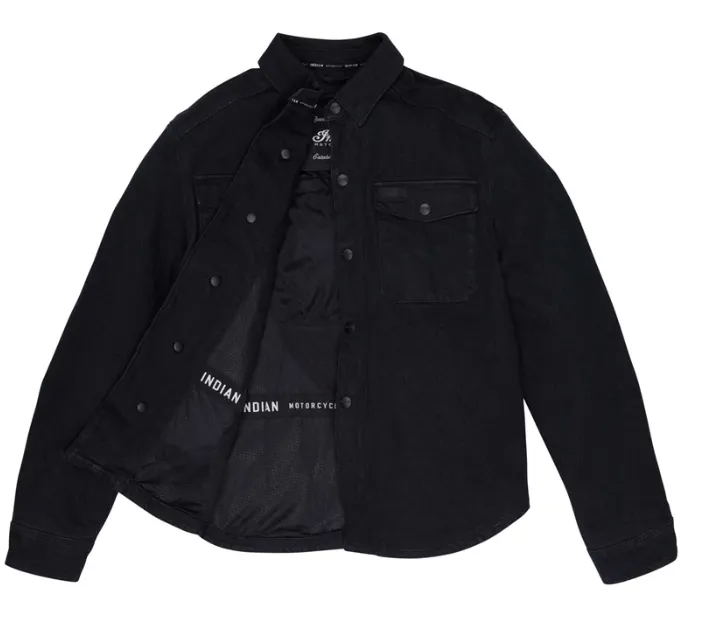 Men's Canyon Denim Overshirt, Black