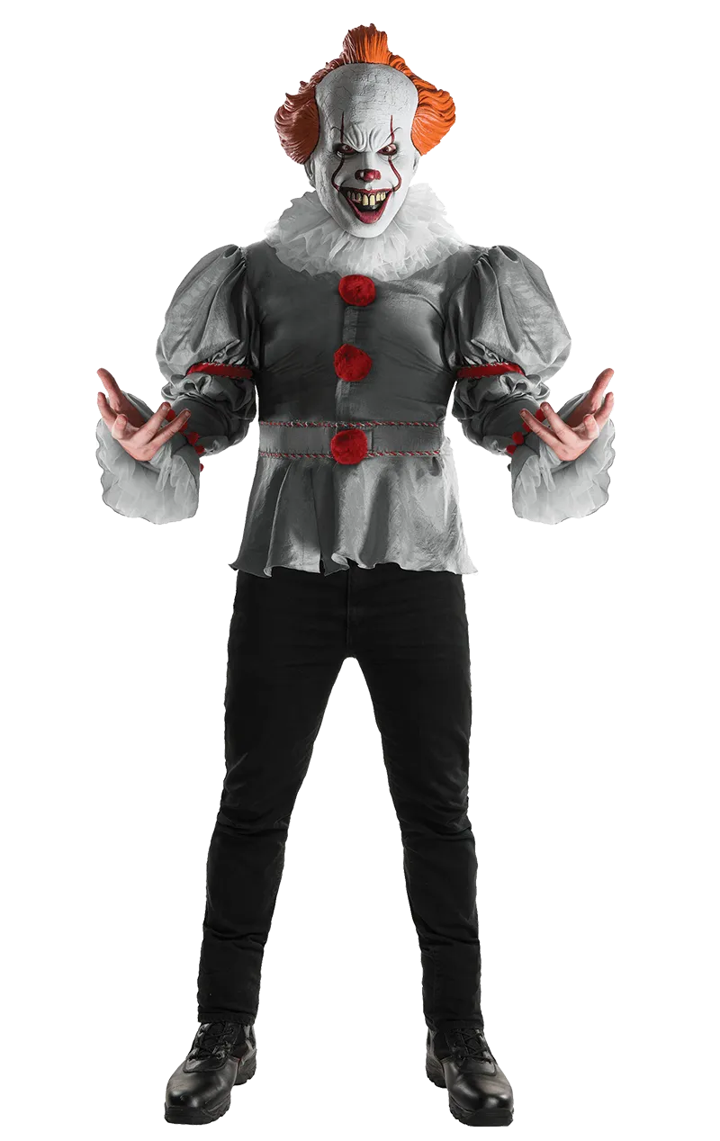 Mens Pennywise It Clown Costume