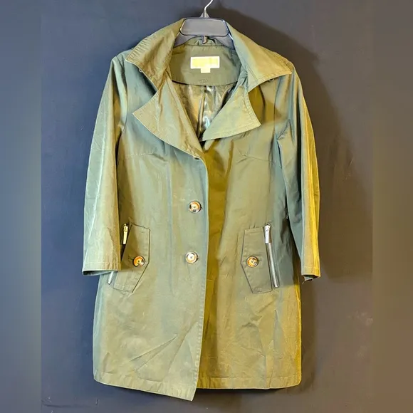 Michael Kors Trench Coat Petite Medium PM