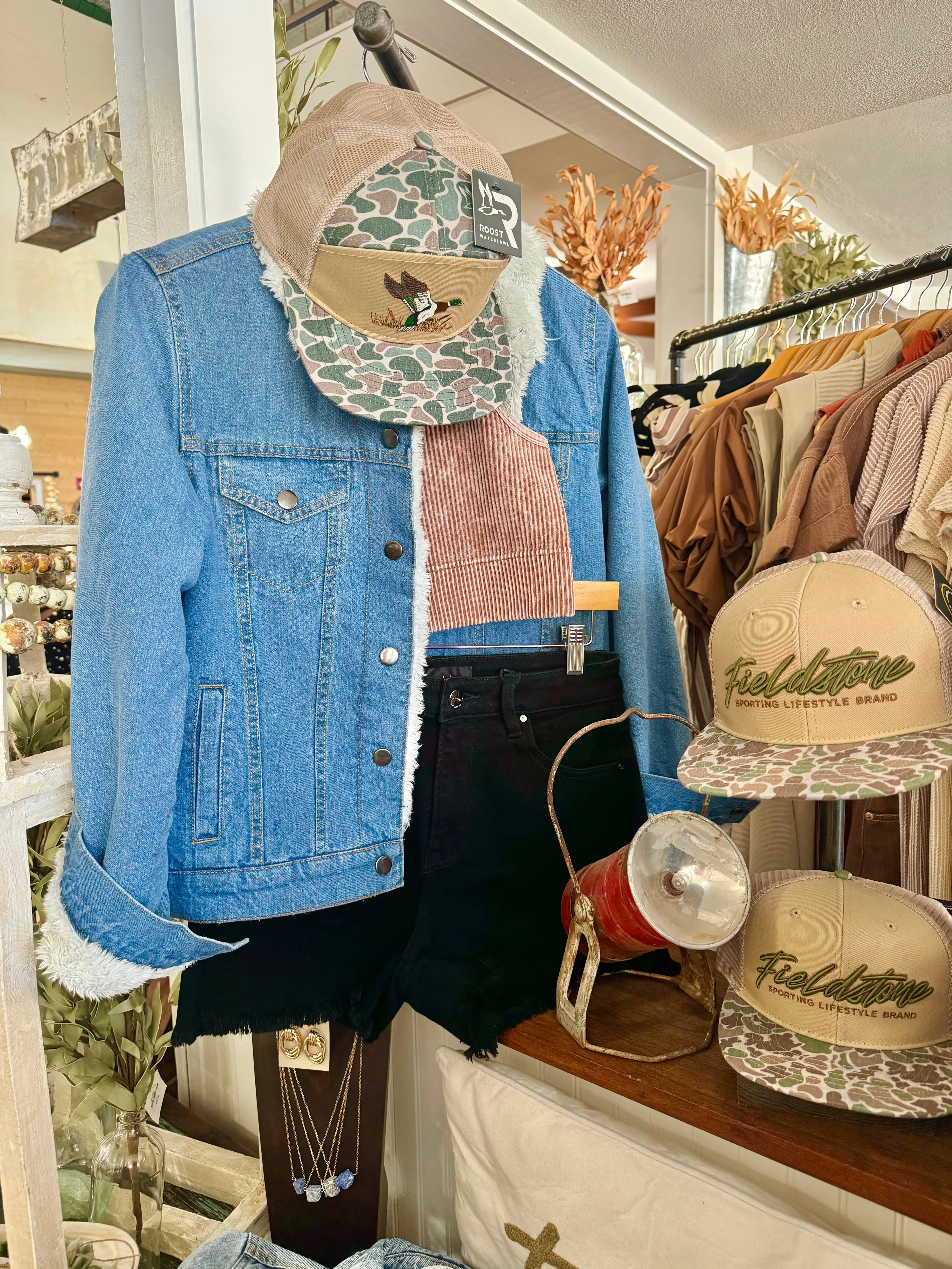 Never The Less Lined Denim Jacket